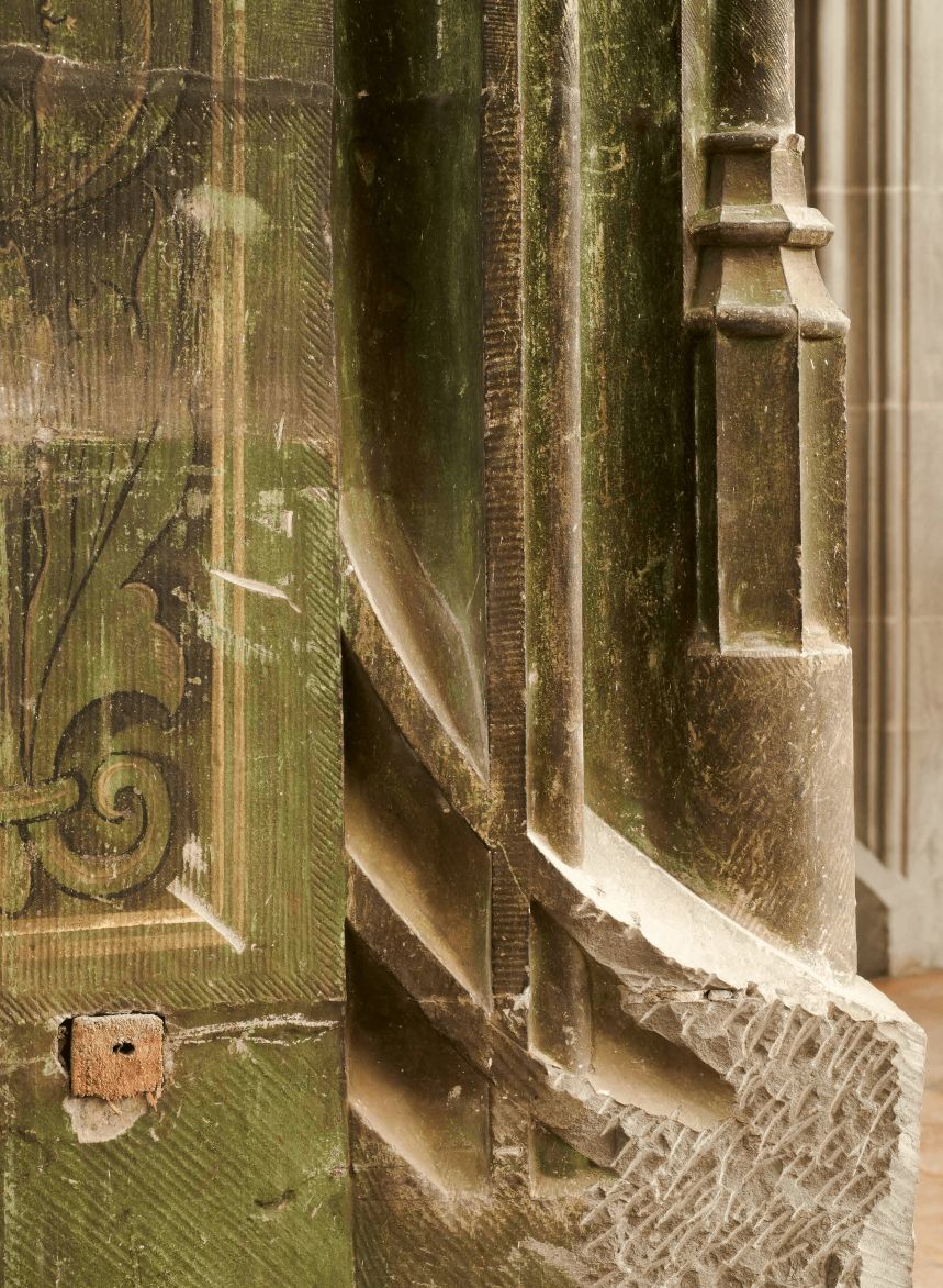 Marque de Hans Felder,entre 1508 et 1511, 1er étage, chambre du Trésor de guerre © SBC Alain Kilar