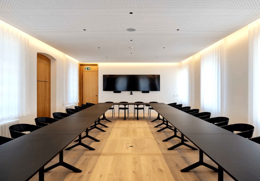 Corps de garde : salle de conférence © Thomas Telley